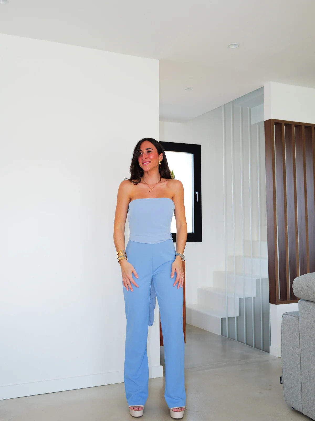 mono natalia azul