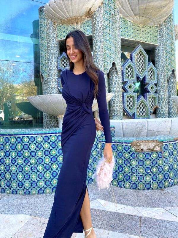 Vestido Carolina Azul