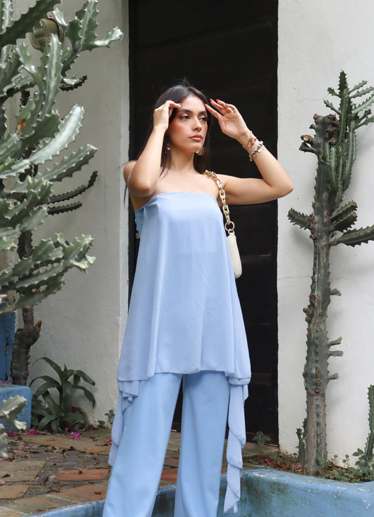 mono natalia azul